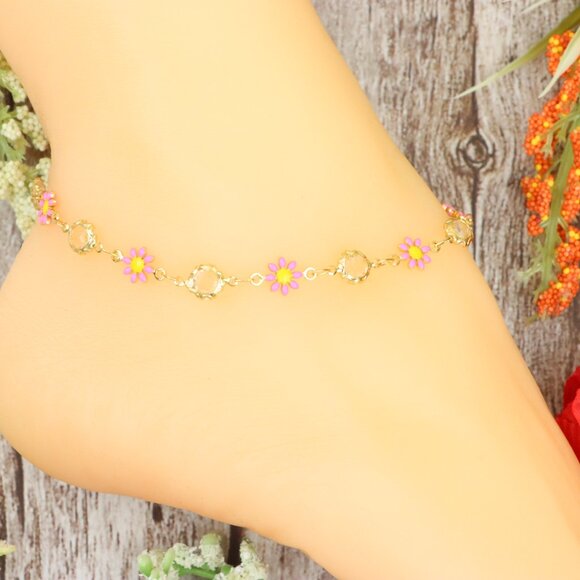 "Dainty Anklet for Women – Elegant Everyday Jewelry & Perfect Gift | MLCRC1265 - Picture 4 of 10